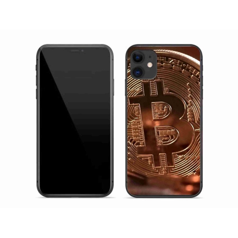 Gelové pouzdro mmCase na mobil iPhone 11 - bitcoin