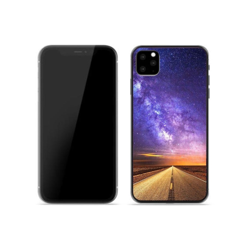 Gelové pouzdro mmCase na mobil iPhone 11 Pro - americká silnice