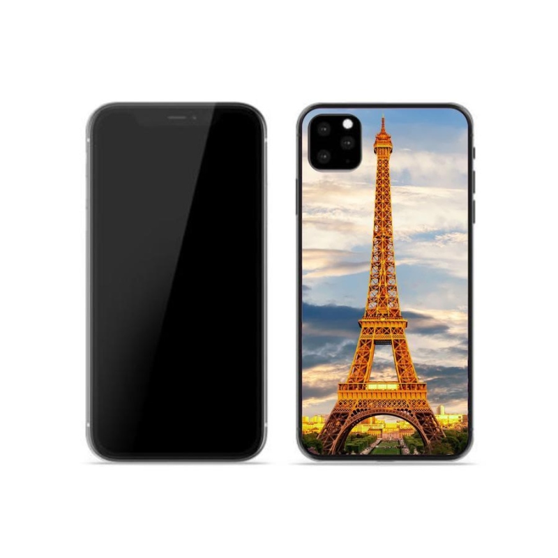 Gelové pouzdro mmCase na mobil iPhone 11 Pro - eiffelova věž 3