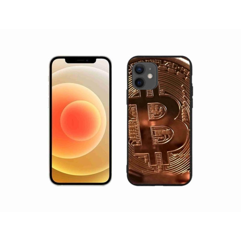 Gelové pouzdro mmCase na mobil iPhone 12 mini - bitcoin