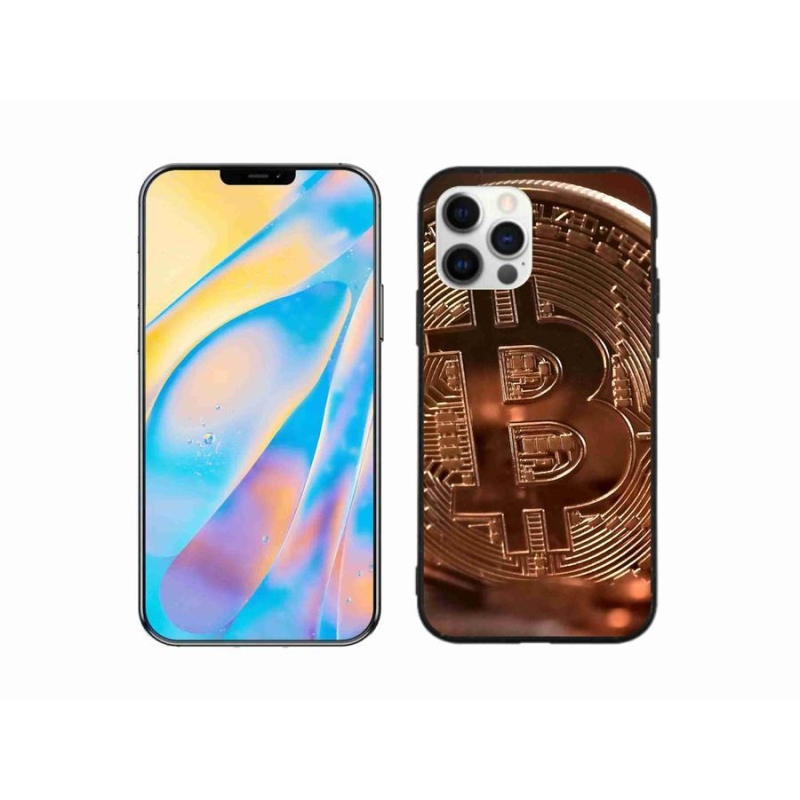 Gelové pouzdro mmCase na mobil iPhone 12 Pro - bitcoin