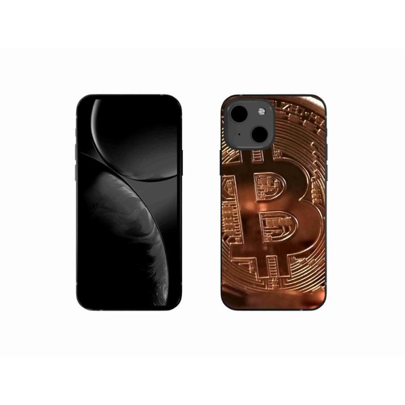 Gelové pouzdro mmCase na mobil iPhone 13 mini 5.4 - bitcoin