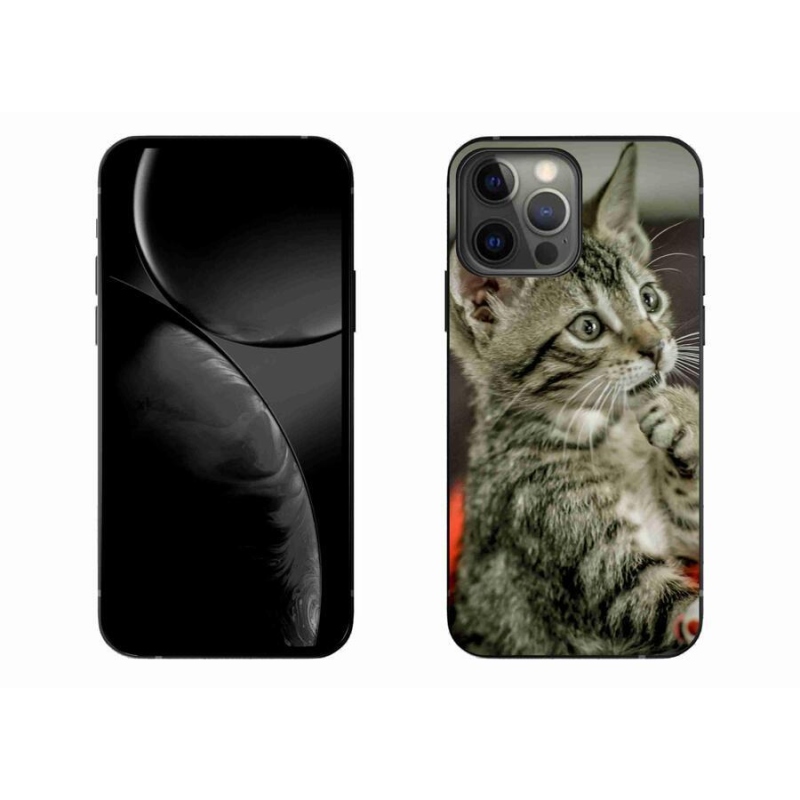 Gelové pouzdro mmCase na mobil iPhone 13 Pro Max 6.7 - roztomilá kočka