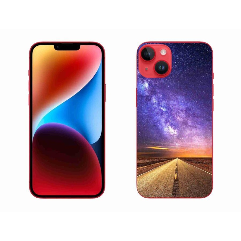 Gelové pouzdro mmCase na mobil iPhone 14 Plus - americká silnice