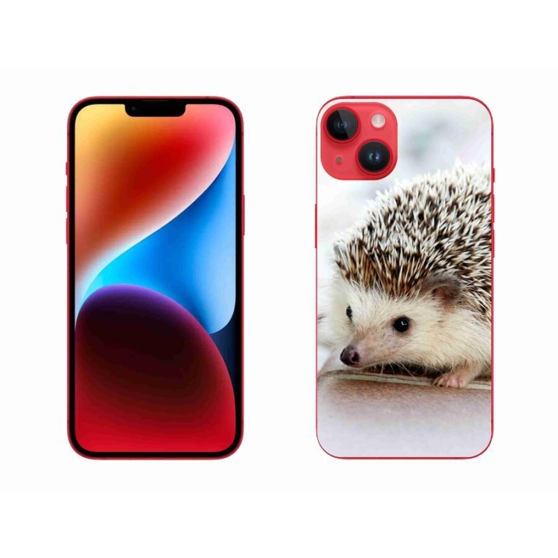 Gelové pouzdro mmCase na mobil iPhone 14 Plus - ježek