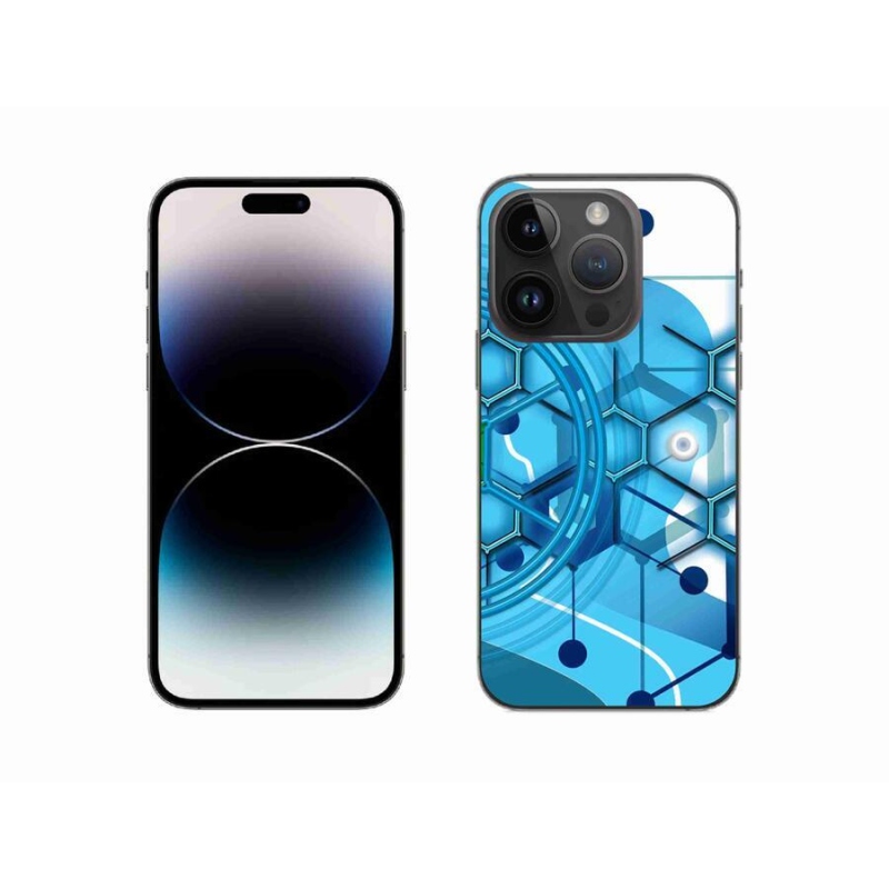Gelové pouzdro mmCase na mobil iPhone 14 Pro 6.1 - abstraktní vzor 2