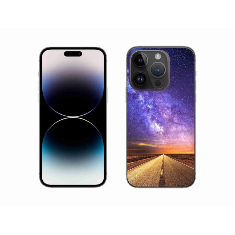 Gelové pouzdro mmCase na mobil iPhone 14 Pro 6.1 - americká silnice