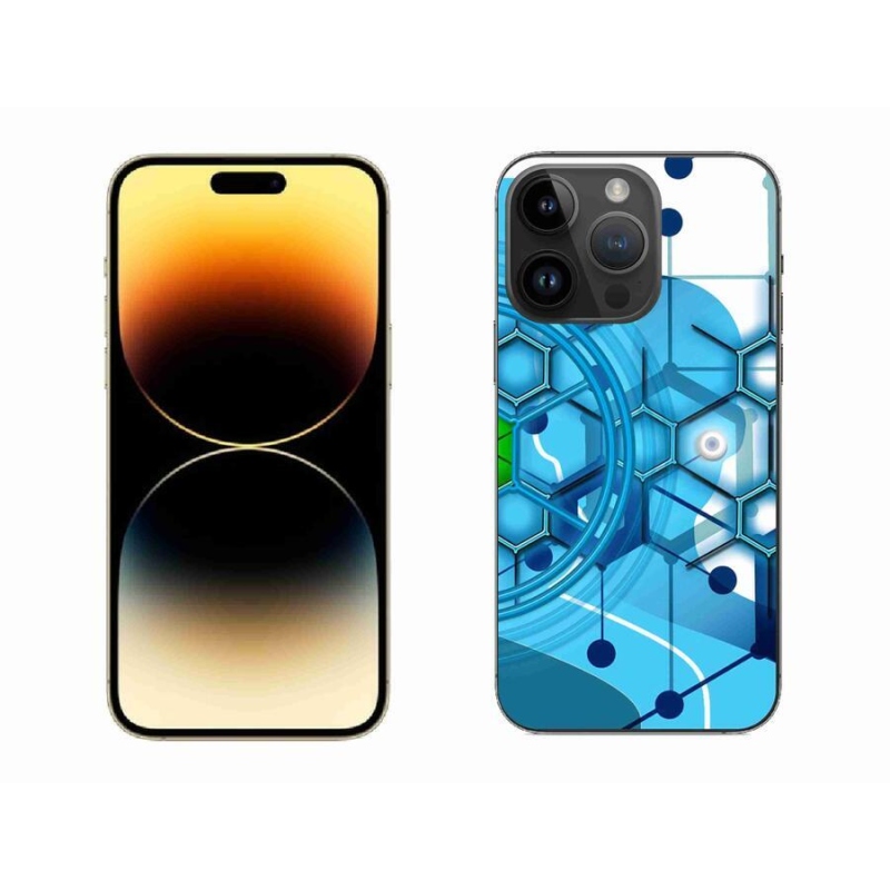 Gelové pouzdro mmCase na mobil iPhone 14 Pro Max 6.7 - abstraktní vzor 2
