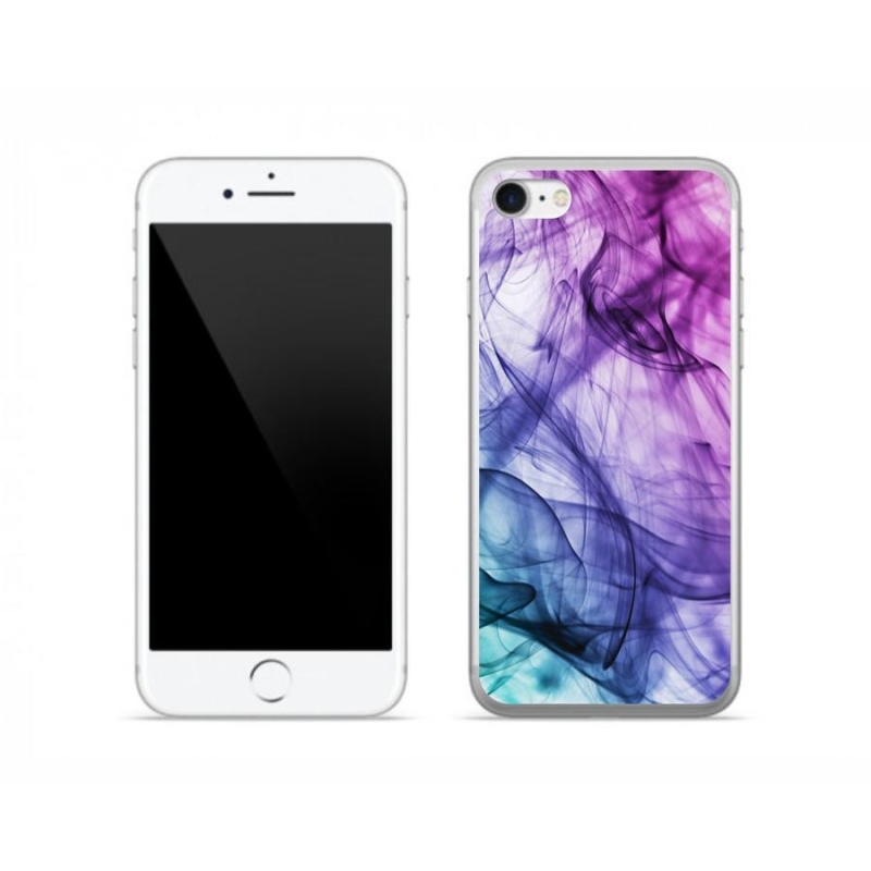 Gelové pouzdro mmCase na mobil iPhone 7 - abstraktní vzor
