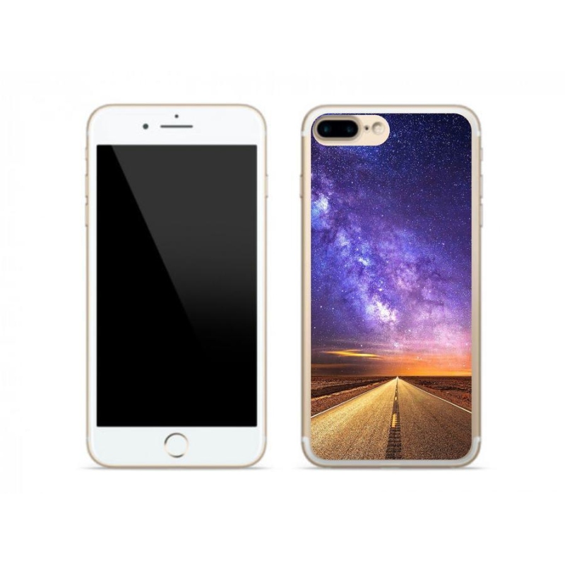 Gelové pouzdro mmCase na mobil iPhone 8 Plus - americká silnice