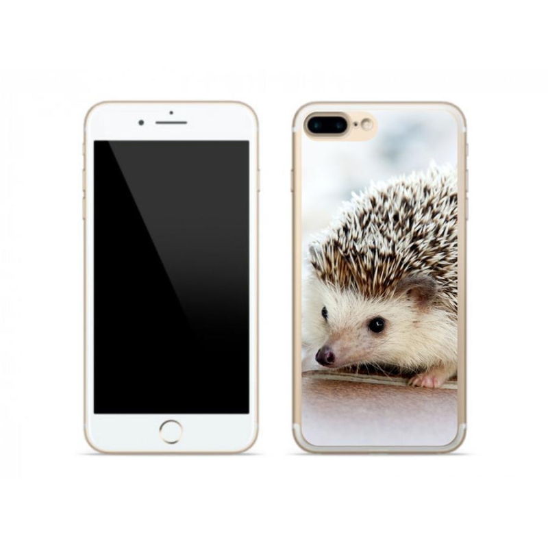 Gelové pouzdro mmCase na mobil iPhone 8 Plus - ježek