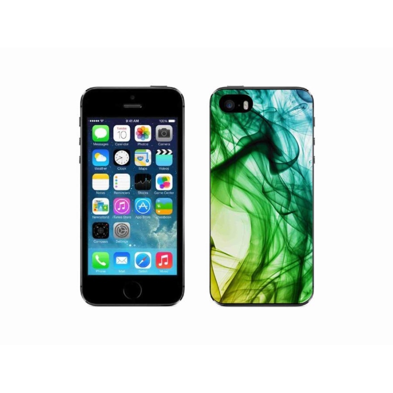 Gelové pouzdro mmCase na mobil iPhone SE (2016) - abstraktní vzor 3