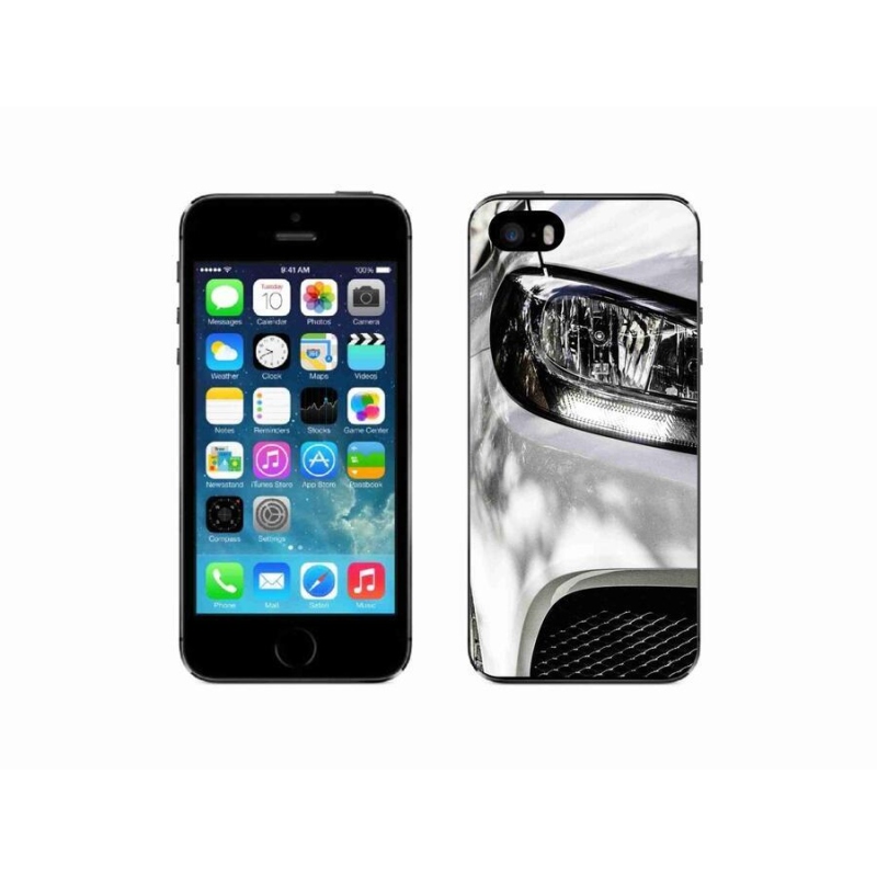 Gelové pouzdro mmCase na mobil iPhone SE (2016) - auto