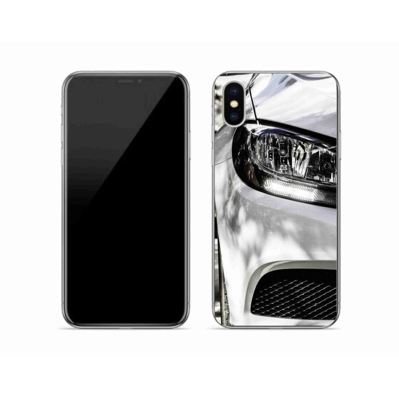 Gelové pouzdro mmCase na mobil iPhone X - auto