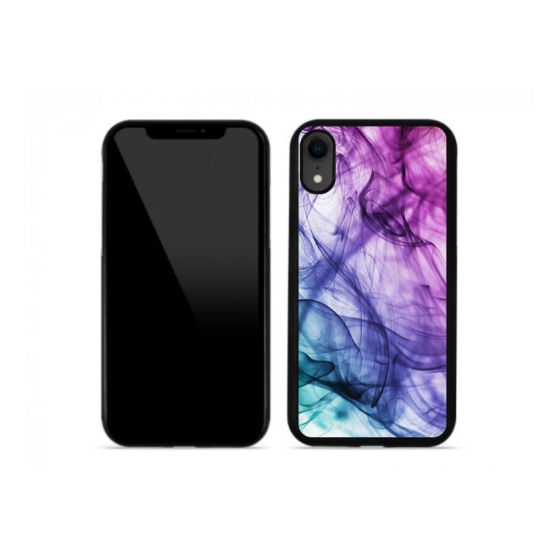 Gelové pouzdro mmCase na mobil iPhone XR - abstraktní vzor