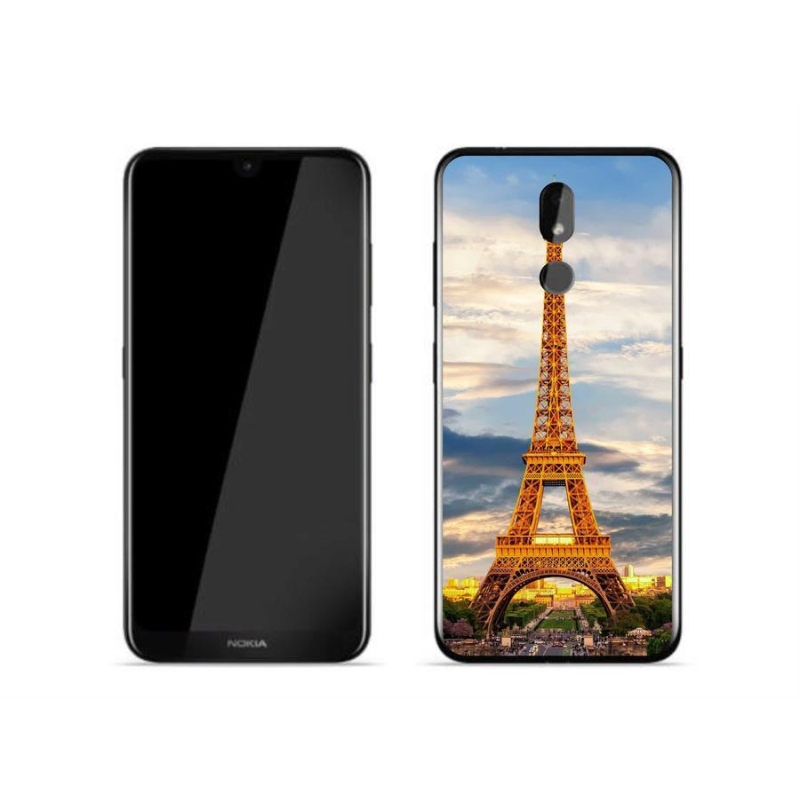 Gelové pouzdro mmCase na mobil Nokia 3.2 - eiffelova věž 3