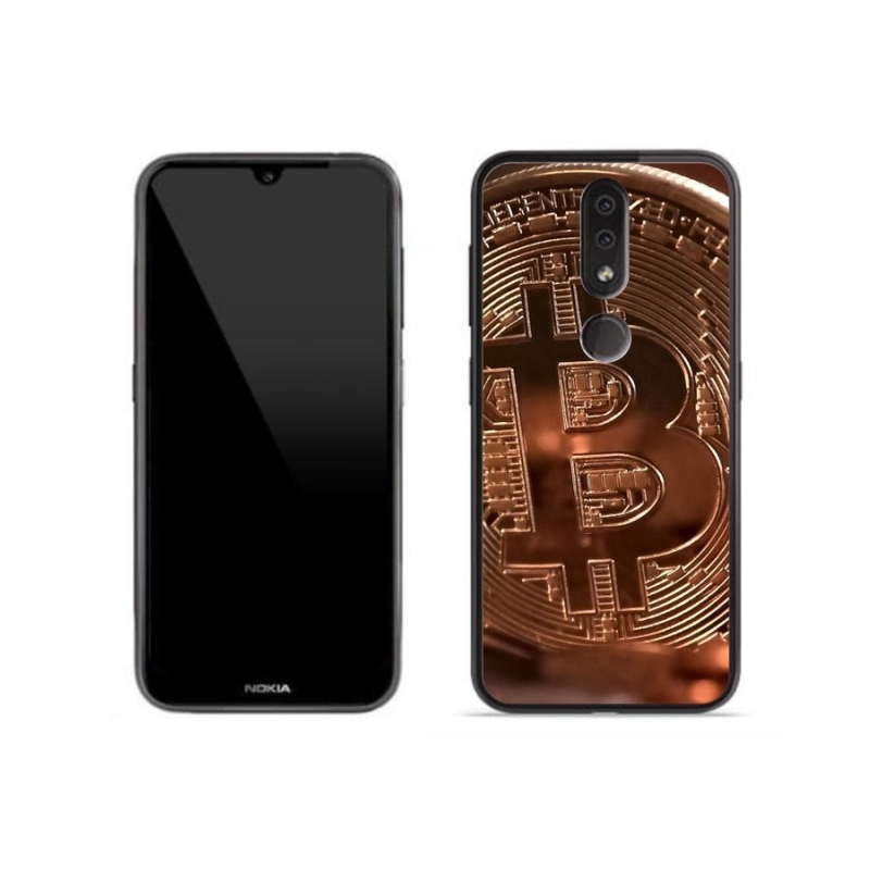 Gelové pouzdro mmCase na mobil Nokia 4.2 - bitcoin