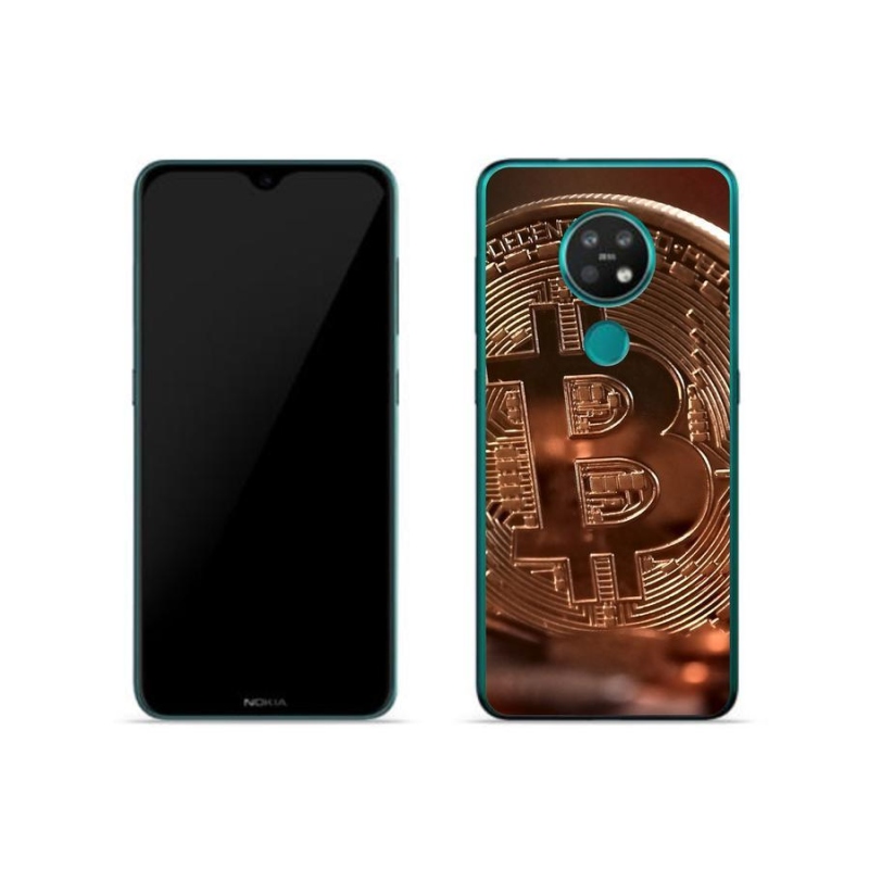 Gelové pouzdro mmCase na mobil Nokia 6.2 - bitcoin