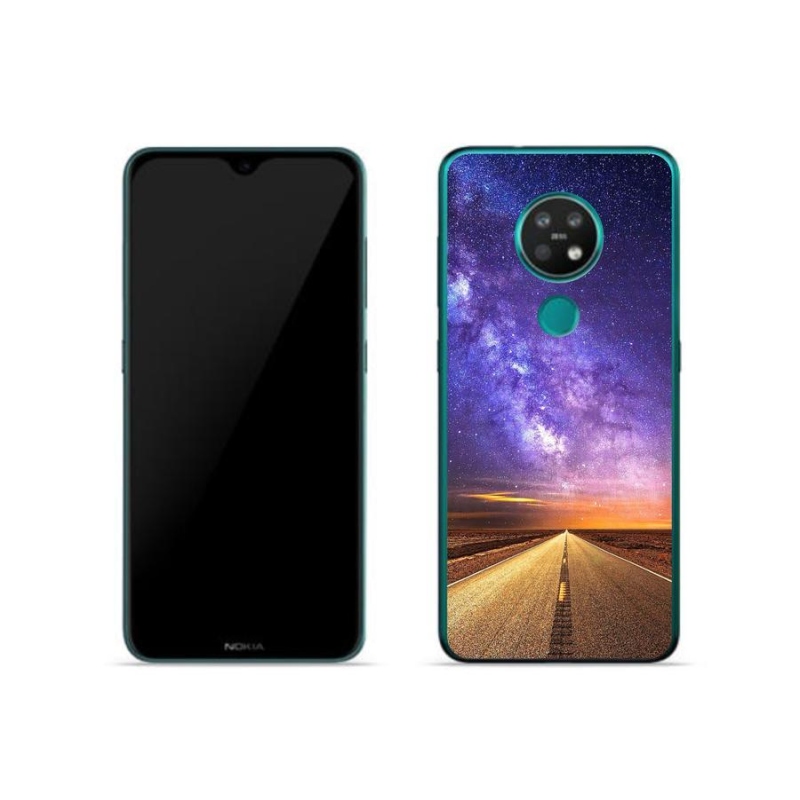 Gelové pouzdro mmCase na mobil Nokia 7.2 - americká silnice
