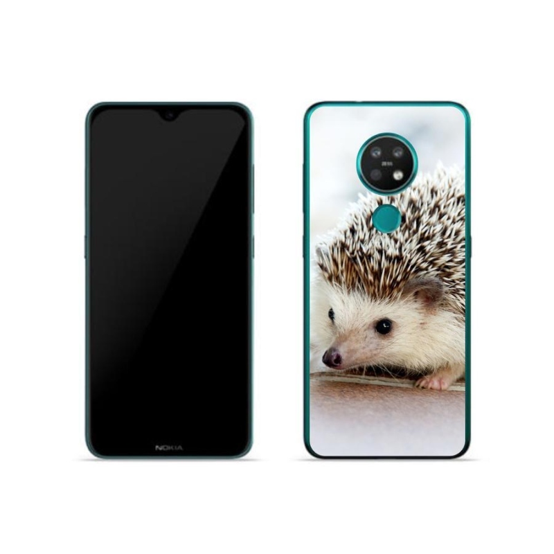 Gelové pouzdro mmCase na mobil Nokia 7.2 - ježek