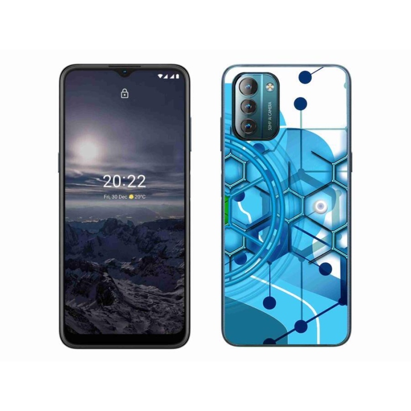 Gelové pouzdro mmCase na mobil Nokia G11/G21 - abstraktní vzor 2