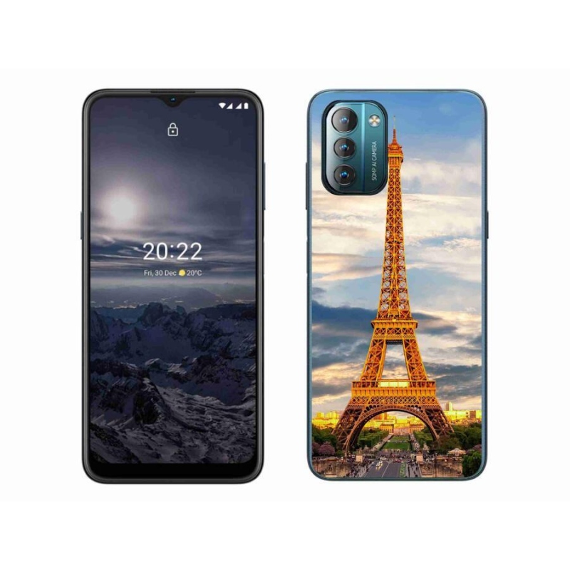 Gelové pouzdro mmCase na mobil Nokia G11/G21 - eiffelova věž 3