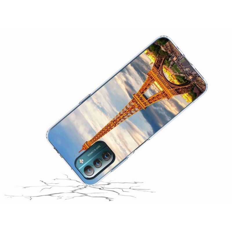 Gelové pouzdro mmCase na mobil Nokia G11/G21 - eiffelova věž 3