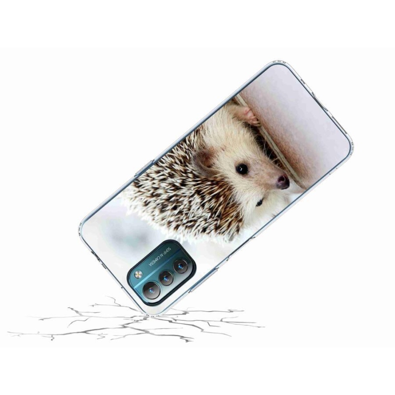Gelové pouzdro mmCase na mobil Nokia G11/G21 - ježek