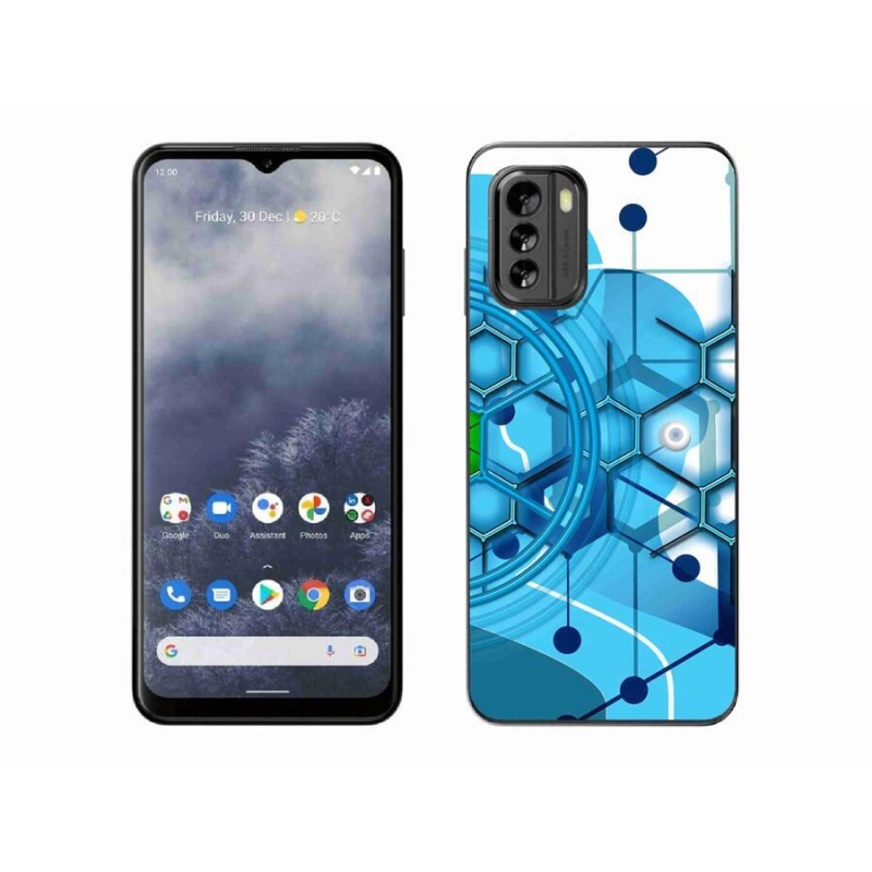Gelové pouzdro mmCase na mobil Nokia G60 5G - abstraktní vzor 2