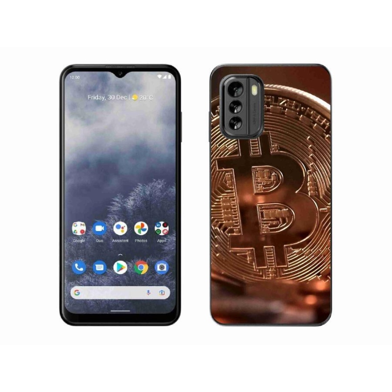 Gelové pouzdro mmCase na mobil Nokia G60 5G - bitcoin
