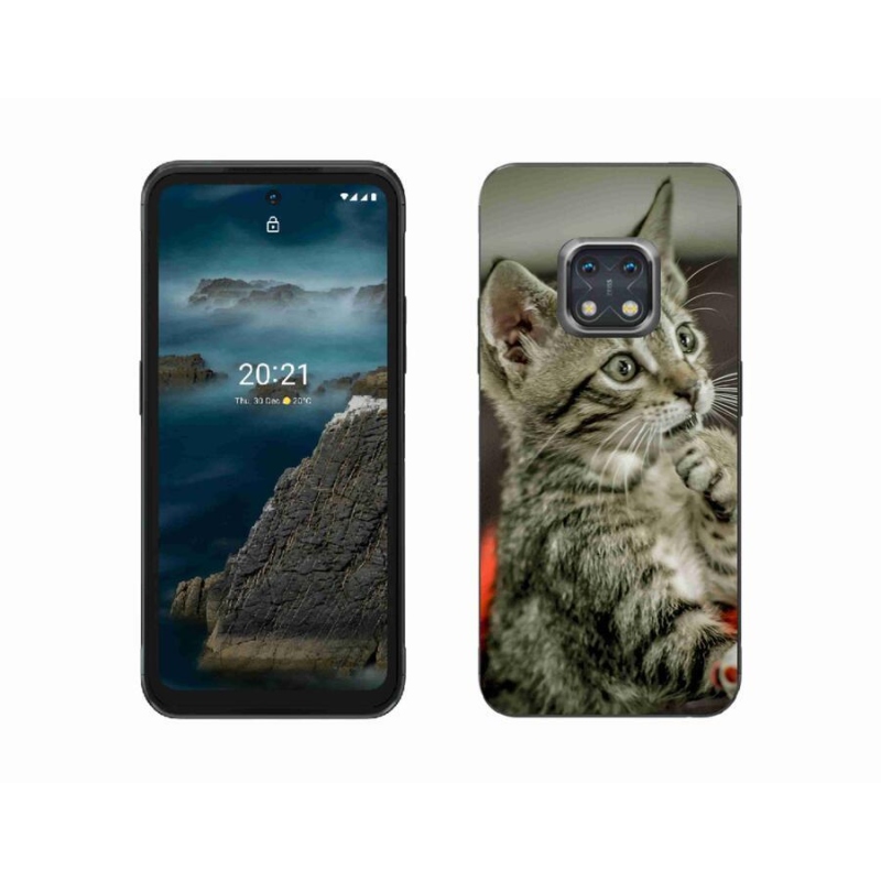 Gelové pouzdro mmCase na mobil Nokia XR20 - roztomilá kočka