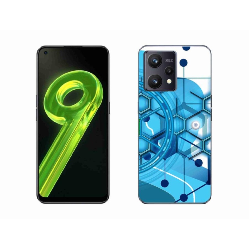 Gelové pouzdro mmCase na mobil Realme 9 4G - abstraktní vzor 2