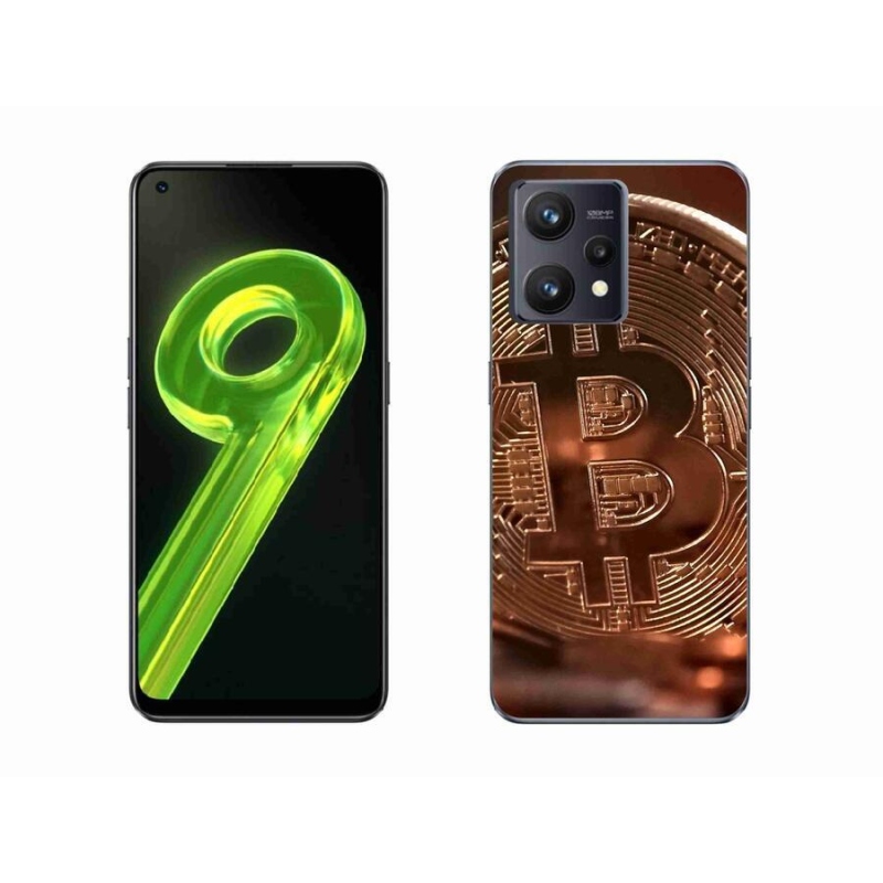 Gelové pouzdro mmCase na mobil Realme 9 4G - bitcoin