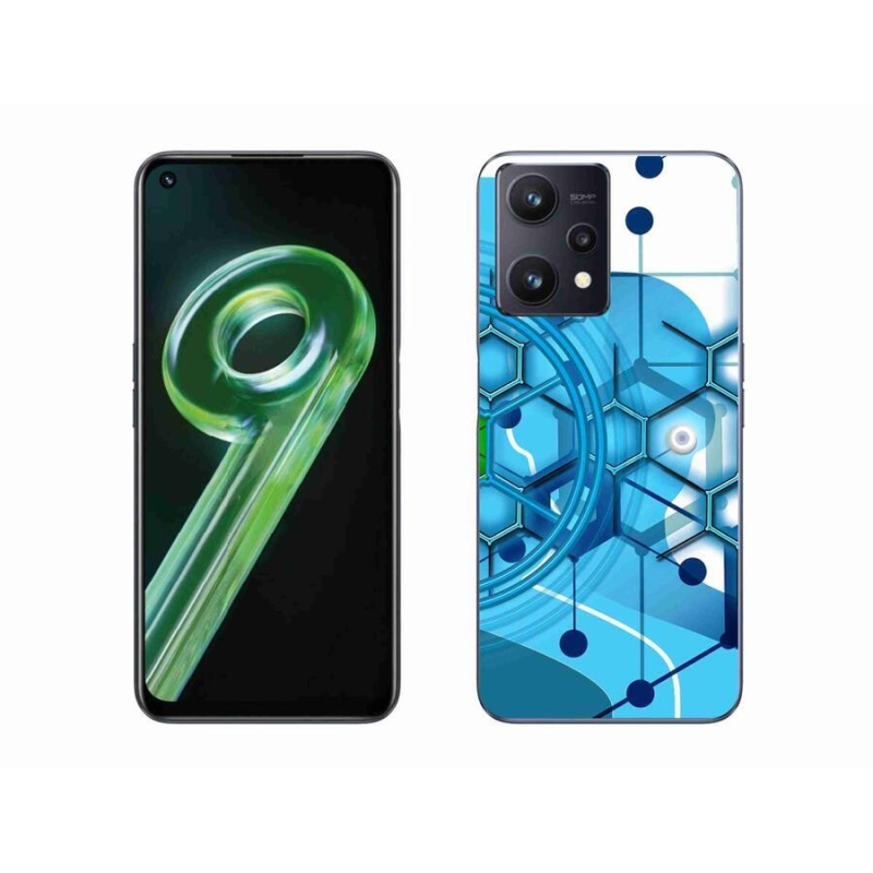 Gelové pouzdro mmCase na mobil Realme 9 5G - abstraktní vzor 2