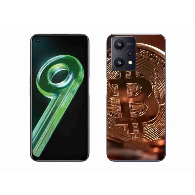 Gelové pouzdro mmCase na mobil Realme 9 5G - bitcoin
