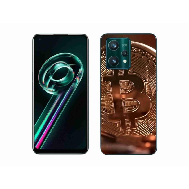 Gelové pouzdro mmCase na mobil Realme 9 Pro+ 5G - bitcoin