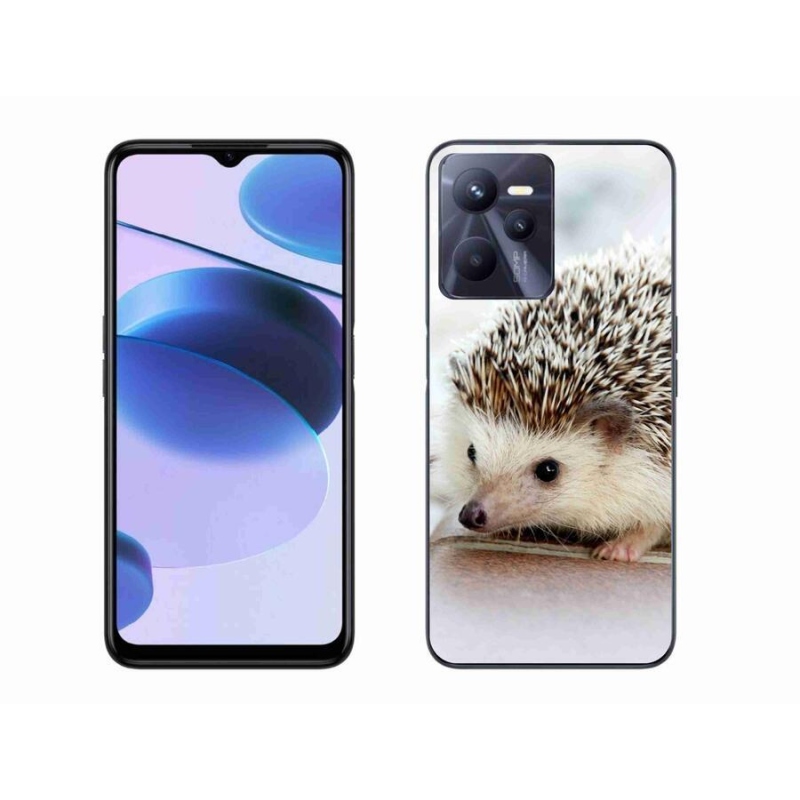 Gelové pouzdro mmCase na mobil Realme C35 - ježek