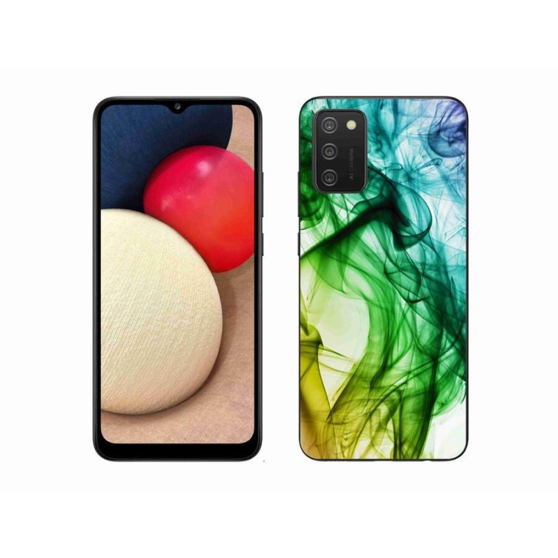 Gelové pouzdro mmCase na mobil Samsung Galaxy A02s (164.2x75.9x9.1mm) - abstraktní vzor 3