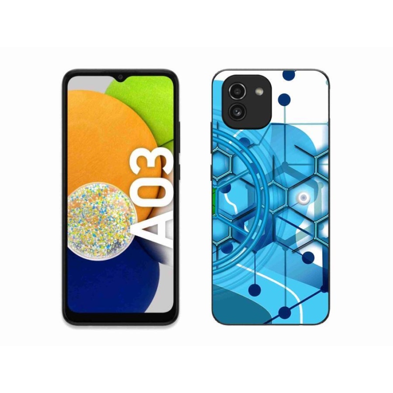 Gelové pouzdro mmCase na mobil Samsung Galaxy A03 - abstraktní vzor 2