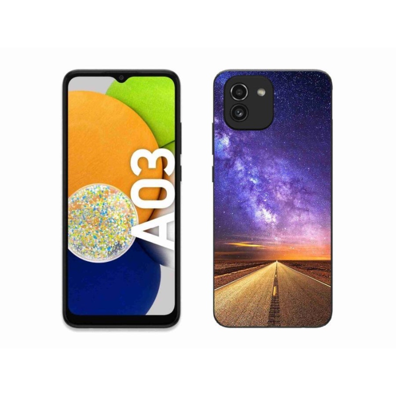 Gelové pouzdro mmCase na mobil Samsung Galaxy A03 - americká silnice