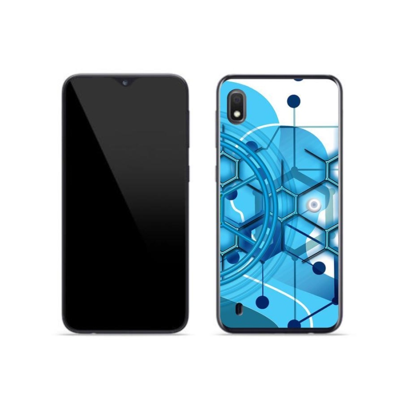 Gelové pouzdro mmCase na mobil Samsung Galaxy A10 - abstraktní vzor 2
