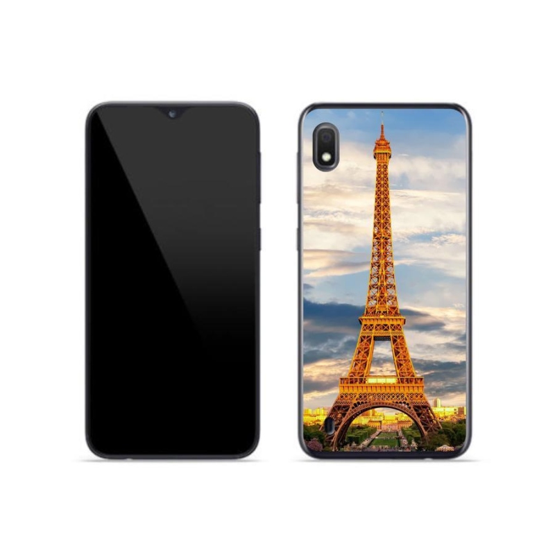 Gelové pouzdro mmCase na mobil Samsung Galaxy A10 - eiffelova věž 3
