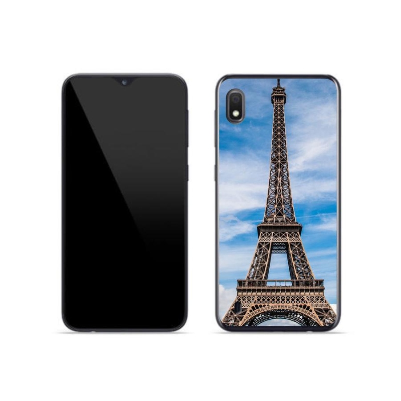 Gelové pouzdro mmCase na mobil Samsung Galaxy A10 - eiffelova věž 4