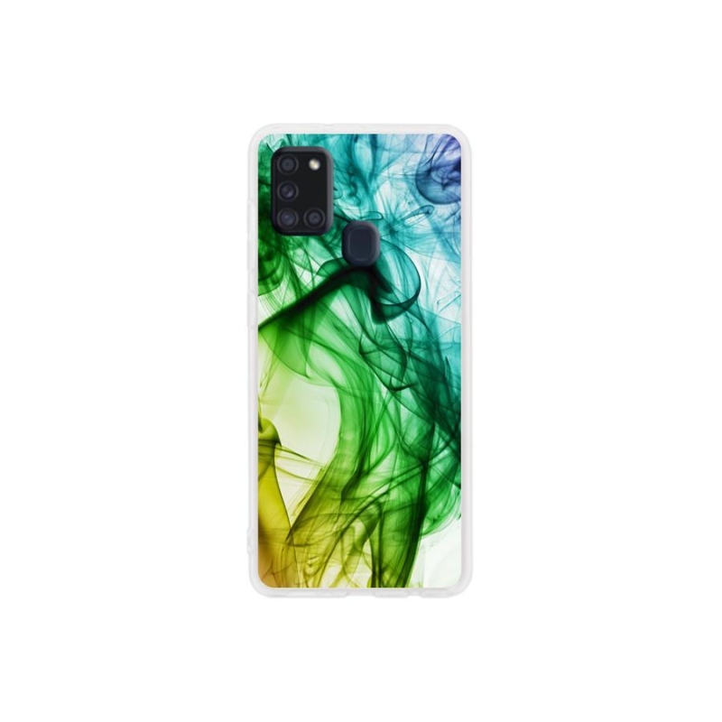 Gelové pouzdro mmCase na mobil Samsung Galaxy A21s - abstraktní vzor 3