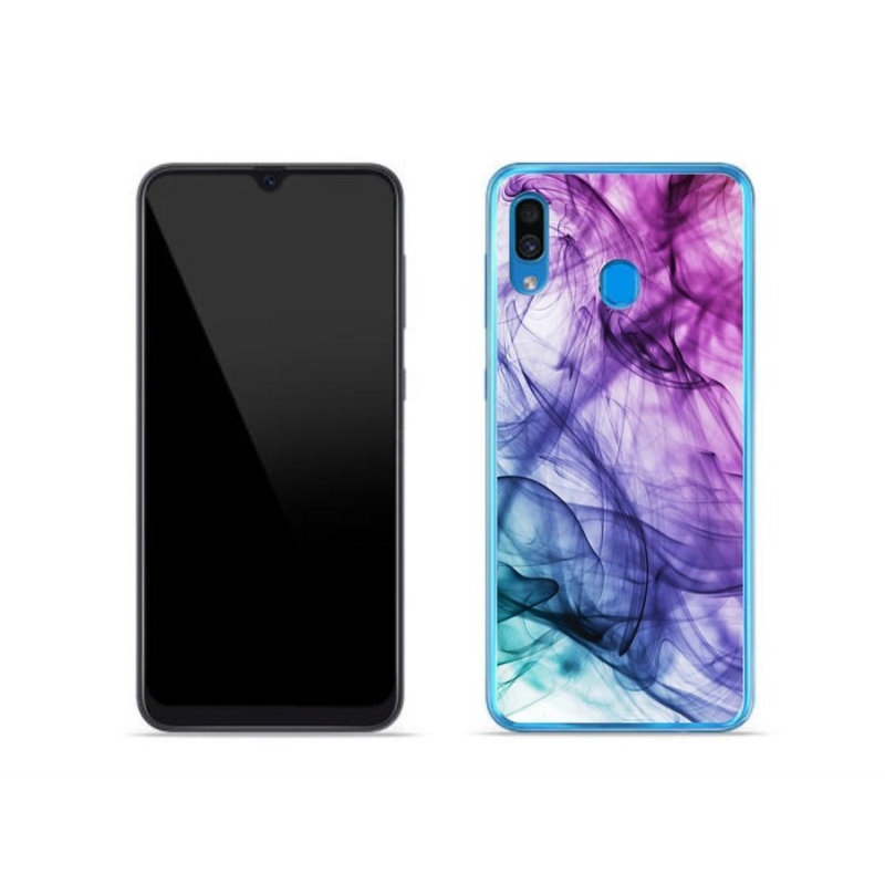 Gelové pouzdro mmCase na mobil Samsung Galaxy A30 - abstraktní vzor