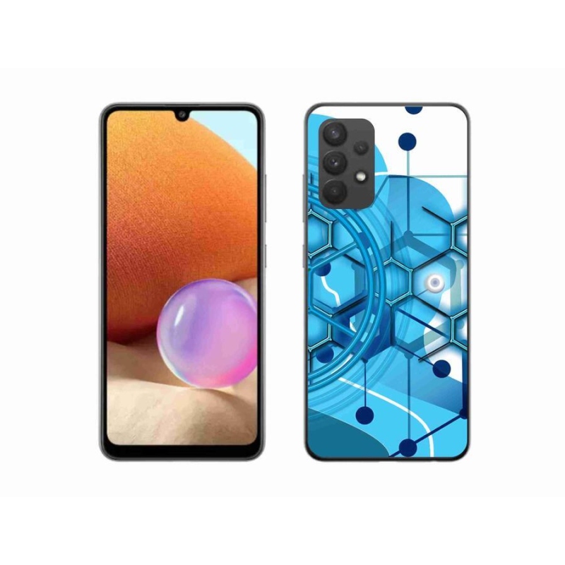Gelové pouzdro mmCase na mobil Samsung Galaxy A32 4G - abstraktní vzor 2