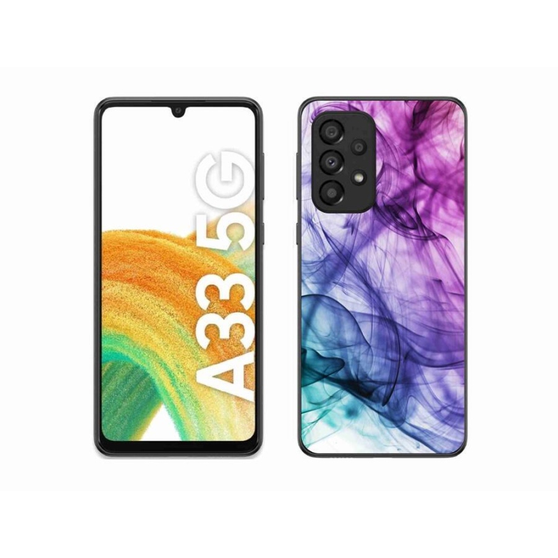 Gelové pouzdro mmCase na mobil Samsung Galaxy A33 5G - abstraktní vzor