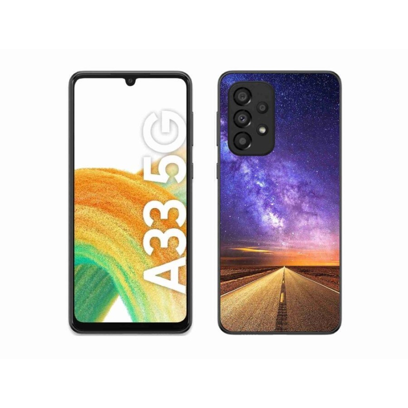 Gelové pouzdro mmCase na mobil Samsung Galaxy A33 5G - americká silnice