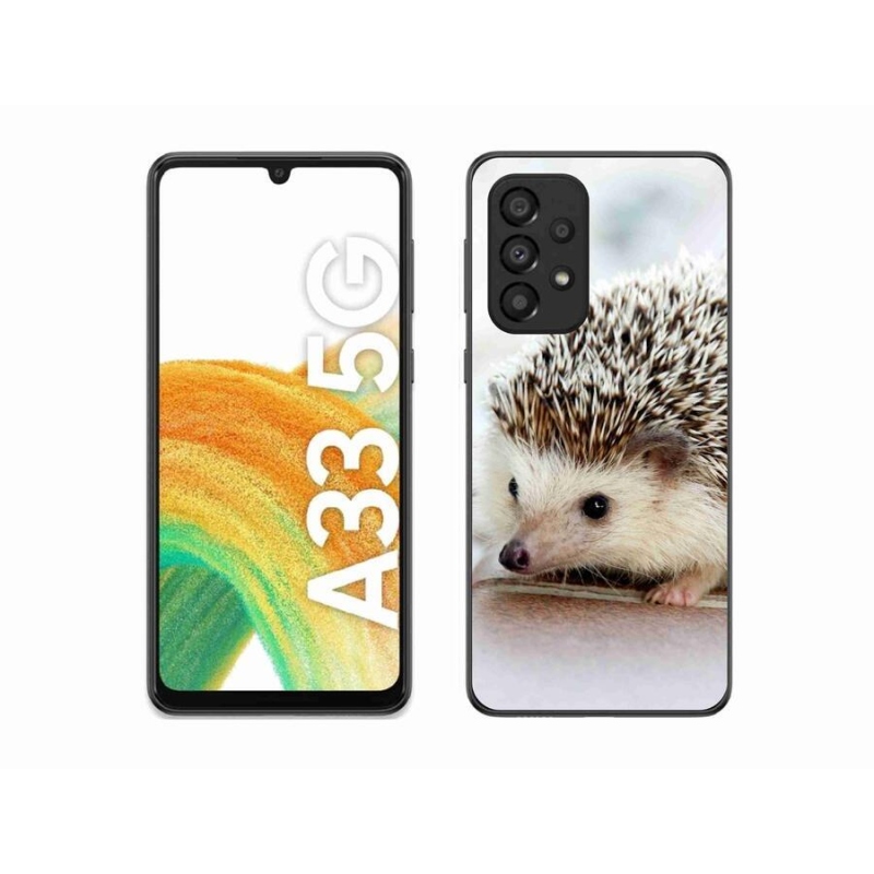 Gelové pouzdro mmCase na mobil Samsung Galaxy A33 5G - ježek