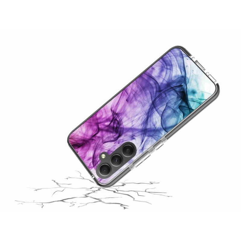 Gelové pouzdro mmCase na mobil Samsung Galaxy A34 5G - abstraktní vzor